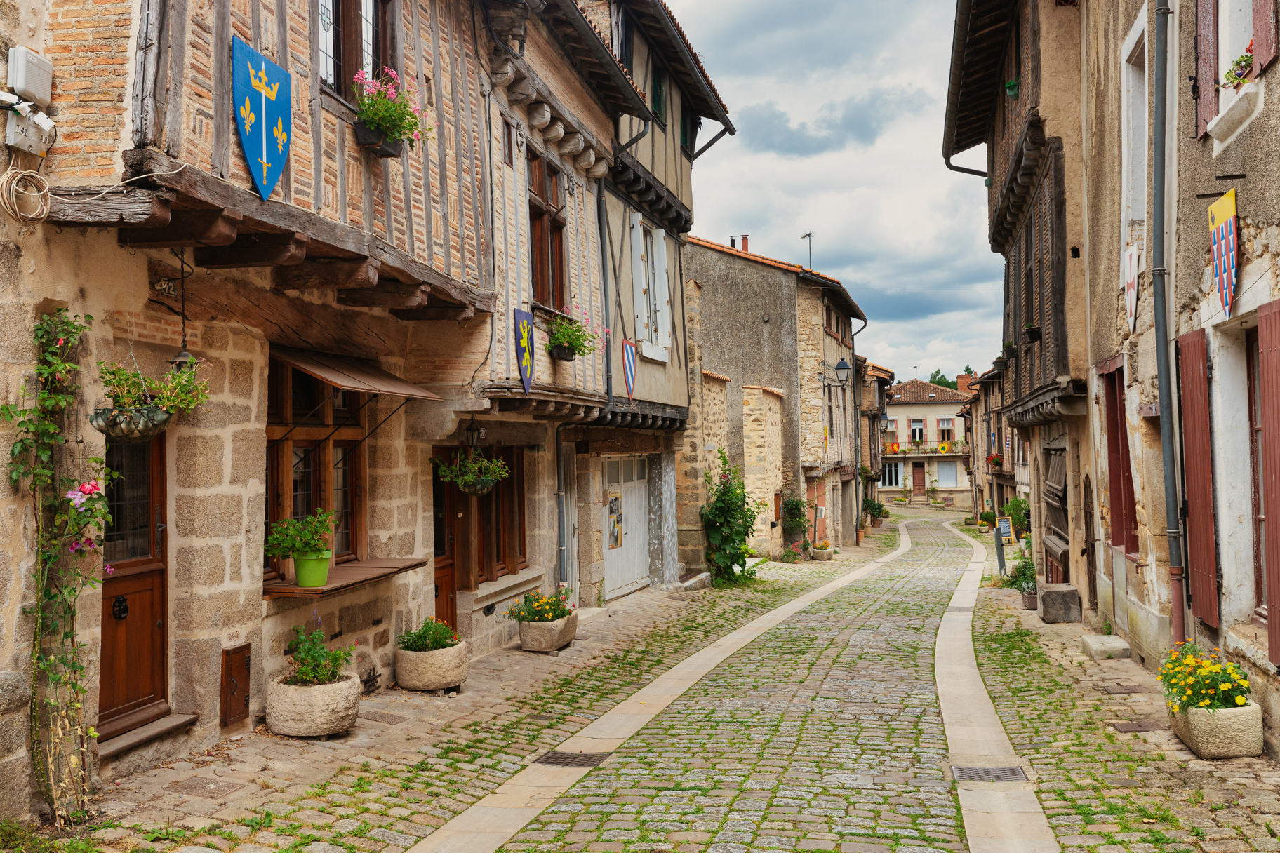 Parthenay Old Traditional French Village